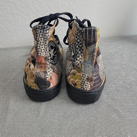 Converse Chuck Taylor 553294F Women's Digital Black Pink Floral Print Size 7.5 - Picture 5 of 6